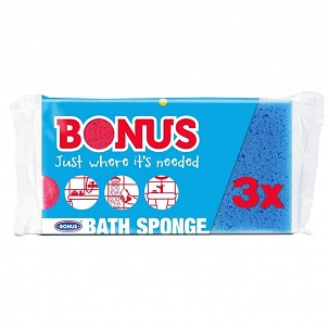 [B057] - Bonus Fürdőszivacs 3 darabos