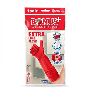 [B043] - Bonus Gumikesztyű S extra hosszú