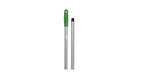 [1035G] - Igeax Lebensmittel-Aluminiumstiel mit Gewinde 130cm, 22 mm Durchmesser, grün