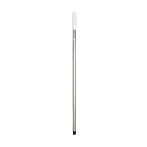 [1081W] - Igeax Lebensmittel-Aluminiumstiel mit Gewinde 80cm, 22 mm Durchmesser, weiß