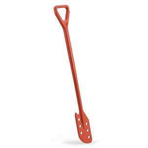 [1111R] - Igeax élelmiszeripari keverőlapát / kaparó perforált 130 mm x 1200 mm piros
