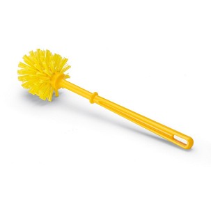[1017YS] - Igeax Lebensmittelindustrie-Rohrreinigungsbürste mit Stiel, gelb, 80mm Durchmesser