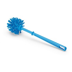 [1017BM] - Igeax élelmiszeripari nyeles csőtisztító kefe kék átmérő 80mm