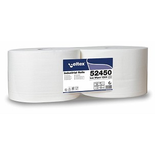 [52450] - Celtex Lux Wiper 1500 ipari törlő cellulóz 2 réteg 510m, 1500 lap, 24x34cm, 2 tekercs/zsugor