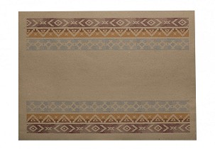 [I0541N] - Infibra Tischset Madre Terra mit Tribal-Muster 30x40cm, 250 Stk./Packung