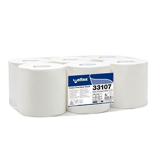 [33107] - Celtex Maxi tekercses kéztörlő cellulóz, 1 rétegű, 300m, 6 tekercs/zsugor