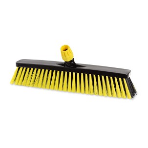 [324Y] - IGEAX ipari tolóseprű 45 cm, döntött, erős szálú sárga