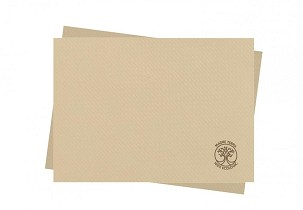 [I0018] - Infibra Tischset Madre Terra 30x40 cm braun 100% eco 200 Stk./Packung