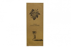 [I0542N] - Infibra Besteckhalter Italia Luogo Divino 2-lagig 38x38 mit weißer Serviette, 125 Stk./Packung