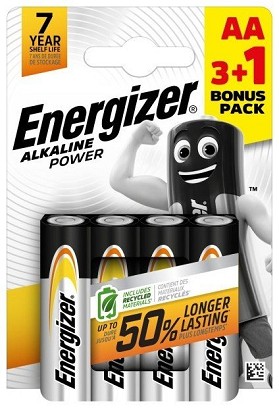 [EPAA] - Energizer Power Alkáli Mikro Elem AA B4