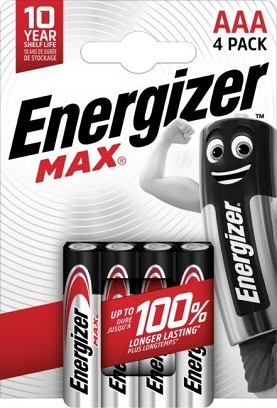 [EMAAA] - Energizer Max Alkáli Mikro Elem AAA B4