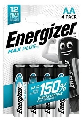 [EMPAA] - Energizer Max Plus Alkáli Ceruza Elem AA B4