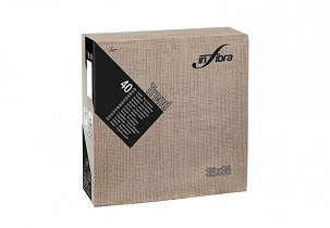 [I0820] - Infibra Serviette 38x38cm Trend Trama mustard 2-lagig 40 Blatt/Packung