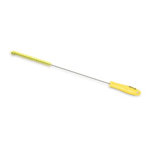 [1041Y] - Igeax Lebensmittel-Reagenzglas- und Glasreinigungsbürste, Durchmesser 10mm, Länge 50cm, gelb