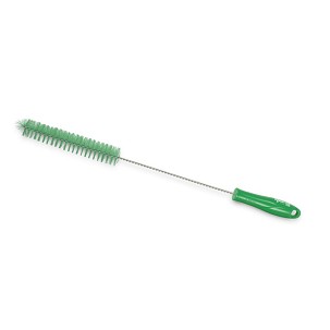 [1043G] - Igeax élelmiszeripari kémcső-, és üvegtisztító kefe, átmérő 30mm, hossz 50cm, zöld