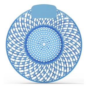 [SPIRALOCEAN] - Piszoár bio enzimes illatosító rács Spiral, óceán illatú (kék)