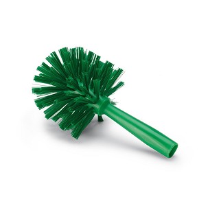 [1034GT] - Igeax élelmiszeripari csőtisztító kefe, menetes nyélhez, 120mm zöld