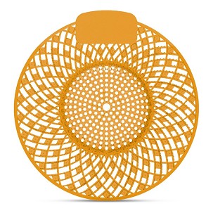 [SPIRALMANGO] - Piszoár bio enzimes illatosító rács Spiral, mangó illatú (sötét sárga)
