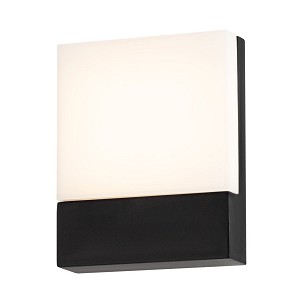 [AD-OP-6578BLPM4] - Adviti frezja kültéri LED fali lámpa IP65 fekete 9w