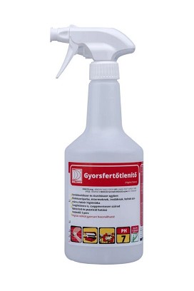 [GYFU075-HF] - Brilliance® Gyorsfertőtlenítő utántöltő flakon szórófejjel 750ml (üres)