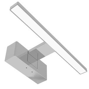 [ALML-B30-C-5WB] - Avide LED Tükörvilágító Lámpa Szerelődobozzal Szögletes Króm 300mm 4000K IP44