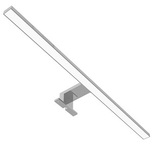 [ALML-B60-AC-8W] - Avide LED Tükörvilágító Lámpa Szögletes Króm 600mm 4000K 8W IP44