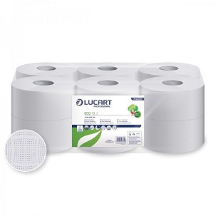[812200] - Lucart Eco 19 J Mini toalettpapír 2 réteg recy 120m 12tekercs/csomag