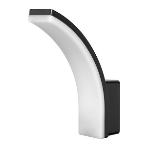 [AD-OP-6204BLPM4] - Adviti Frenit kültéri LED fali lámpa modern IP65 fekete 20w