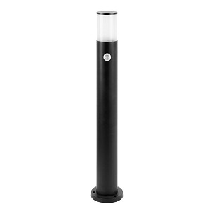 [AD-OP-6568BE27SMR] - Adviti Dalia kültéri állólámpa fém IP54 fekete E27 80cm mozgásérzékelővel