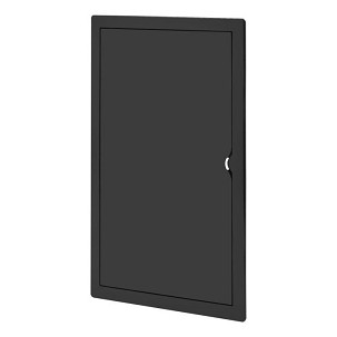 [ID-25_40B] - Virone revíziós szerelő ajtó műanyag fekete 25x40cm
