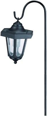 [EGSL-I1L75-B2] - Entac Kerti Szolár Függő Lámpa Vas állvánnyal 750mm 1 LED 2db/csomag