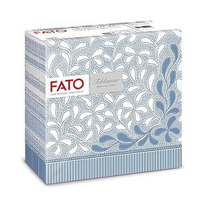 [88449300] - Fato Airlaid szalvéta 40x40cm Botanic Blue 50 lapos