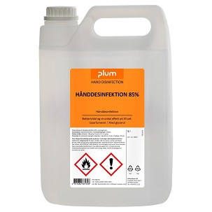 [3813] - Plum Disinfector 85% kézfertőtlenítő folyadék 5,0 l kanna