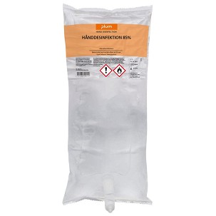 [3855] - Plum Disinfector 85% kézfertőtlenítő folyadék 1000 ml tasak