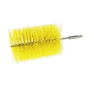 [1069YM] - Igeax Lebensmittel-Reagenzglas- und Flaschenbürstenkopf, Durchmesser 100mm, Länge 23cm, gelb