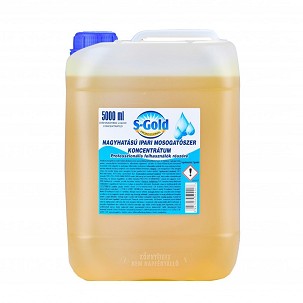 [SGM5] - S-GOLD Professional ipari mosogatószer koncentrátum 5 Liter