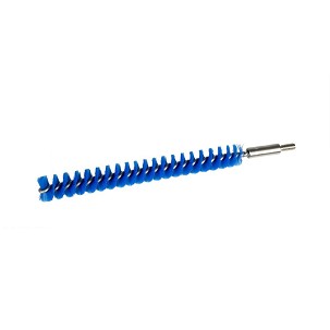 [1063BM] - Igeax élelmiszeripari kémcső-, és üvegtisztító kefe fej, átmérő 19mm, hossz 23cm, kék