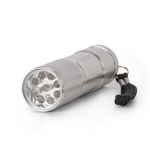 [EFL-9L-1W-S] - Entac Elemlámpa 1W 9LED ALU Ezüst 3xAAA nt.