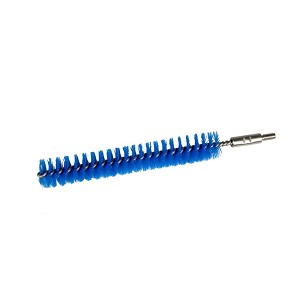 [1064BM] - Igeax élelmiszeripari kémcső-, és üvegtisztító kefe fej, átmérő 25mm, hossz 23cm, kék
