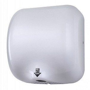 [KW1000W] - Kézszárító, rozsdamentes acél, fehér, 1800W