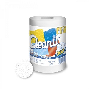[852347] - Lucart Cleanit 300 lapos papírtörlő 2 rétegű cellulóz 63m