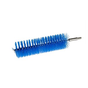 [1066BM] - Igeax élelmiszeripari kémcső-, és üvegtisztító kefe fej, átmérő 50mm, hossz 23cm, kék