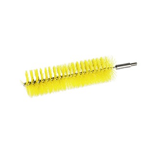[1066YM] - Igeax Lebensmittel-Reagenzglas- und Flaschenbürstenkopf, Durchmesser 50mm, Länge 23cm, gelb