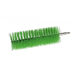 [1067GM] - Igeax Lebensmittel-Reagenzglas- und Flaschenbürstenkopf, Durchmesser 64mm, Länge 23cm, grün