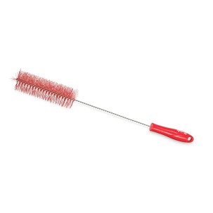 [1045R] - Igeax élelmiszeripari kémcső-, és üvegtisztító kefe, átmérő 50mm, hossz 50cm, piros