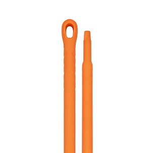 [1039O] - Igeax Lebensmittel-Monoblock-Kunststoffstiel 150cm, Durchmesser 32/22mm, orange