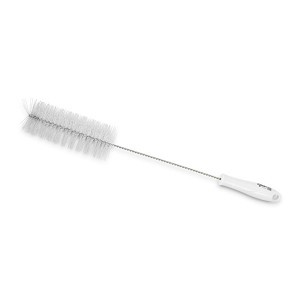 [1046W] - Igeax Lebensmittel-Reagenzglas- und Glasreinigungsbürste, Durchmesser 60mm, Länge 50cm, weiß