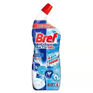 [17314] - Bref Wc Tisztító 700ml Power Activ Gel Ocean
