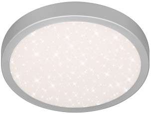 [ACLO28NW-15W-PAN2S-S] - Avide LED Deckenleuchte Pandora V2 Sternförmig Silber 15W 280*40mm NW 4000K
