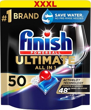 [24418] - Finish Ultimate All in One Mosogatógép kapszula lemon 50db
